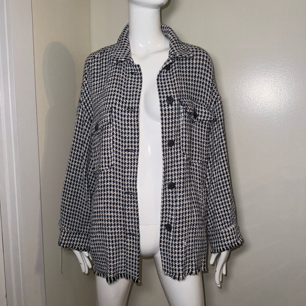 Tweed Shirt Zara